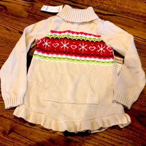 NWT Gymboree Christmas sweater tunic